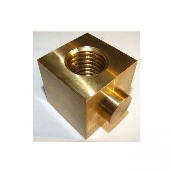 Custom Small Machining Parts Turning Metal Brass Knurling Core CNC Piston Machine Lathe Pin