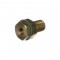 automotive pipe fittings Male Connector 1/4 NPT brass coupling fuel disconnect fitting