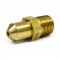 automotive pipe fittings Male Connector 1/4 NPT brass coupling fuel disconnect fitting