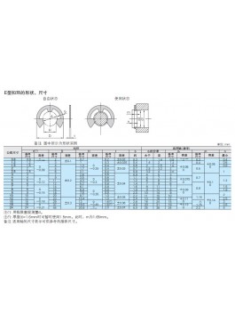 E Clip ring E Clip ring