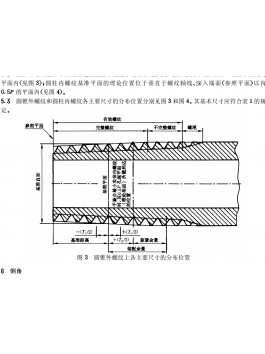Pipe threads,taper threads,teper external threads,pressure tight joints,GB/T 7306.1-2000 Pipe threads,taper threads,teper external threads,pressure tight joints,GB/T 7306.1-2000