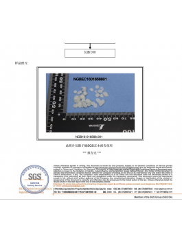 SGS ECHA testing on SVHC in PVC pipe,according to EU Rule 1907/2006 REACH and 1272/2008 to CPL SGS ECHA testing on SVHC in PVC pipe,according to EU Rule 1907/2006 REACH and 1272/2008 to CPL