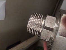 Thailand customer request Brass Nipple Thread PT 3/8*PT 3/8 , QT Thailand customer request Brass Nipple Thread PT 3/8*PT 3/8 , QT