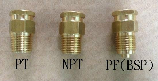 Pt Thread Npt Thread G Thread Metric Thread